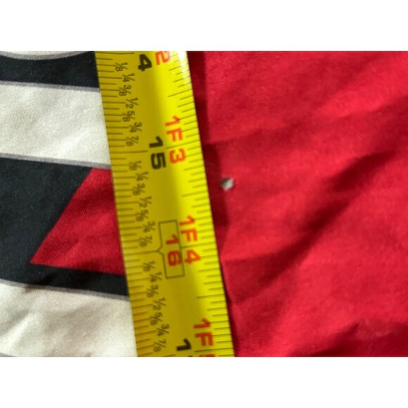 Coors Light Men's Board Shorts Sz Large colorblock red black - Picture 3 of 16